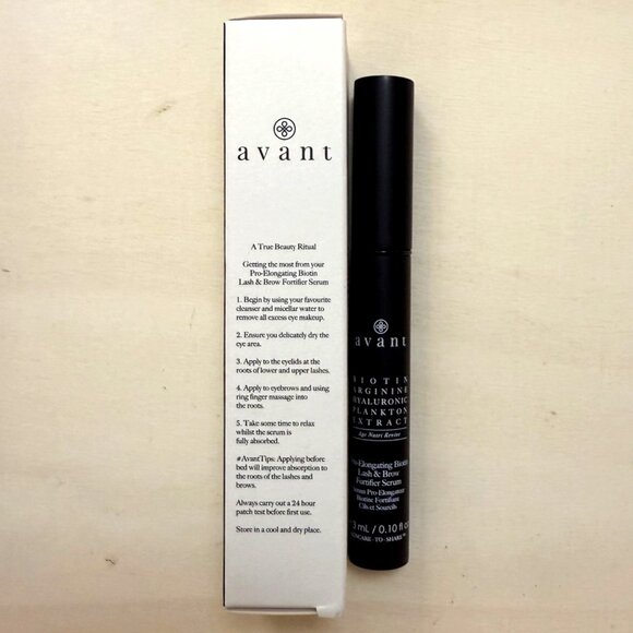 Avant Pro-Elongating Biotin Lash and Brow Fortifier Serum Full Size 3ml - Picture 3 of 8